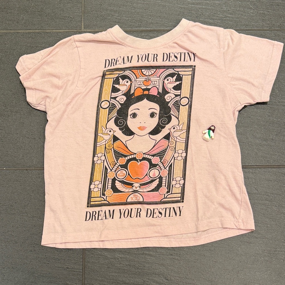 Dream Your Destiny Pink Girls' Graphic Tee